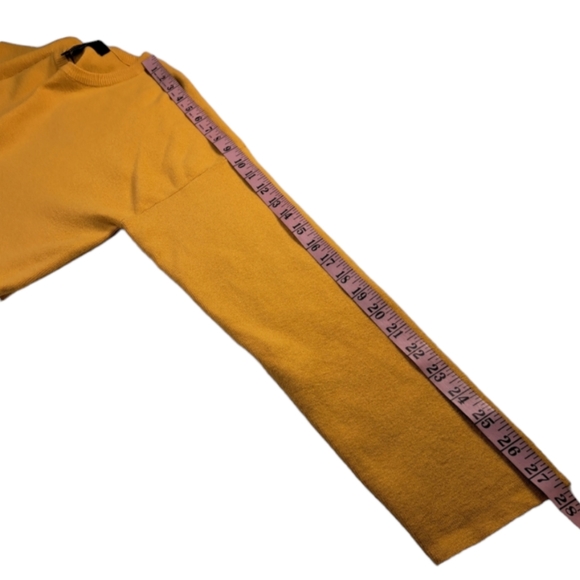 Forever 21 Women's Knit Sweater Mustard Size M - Picture 8 of 13